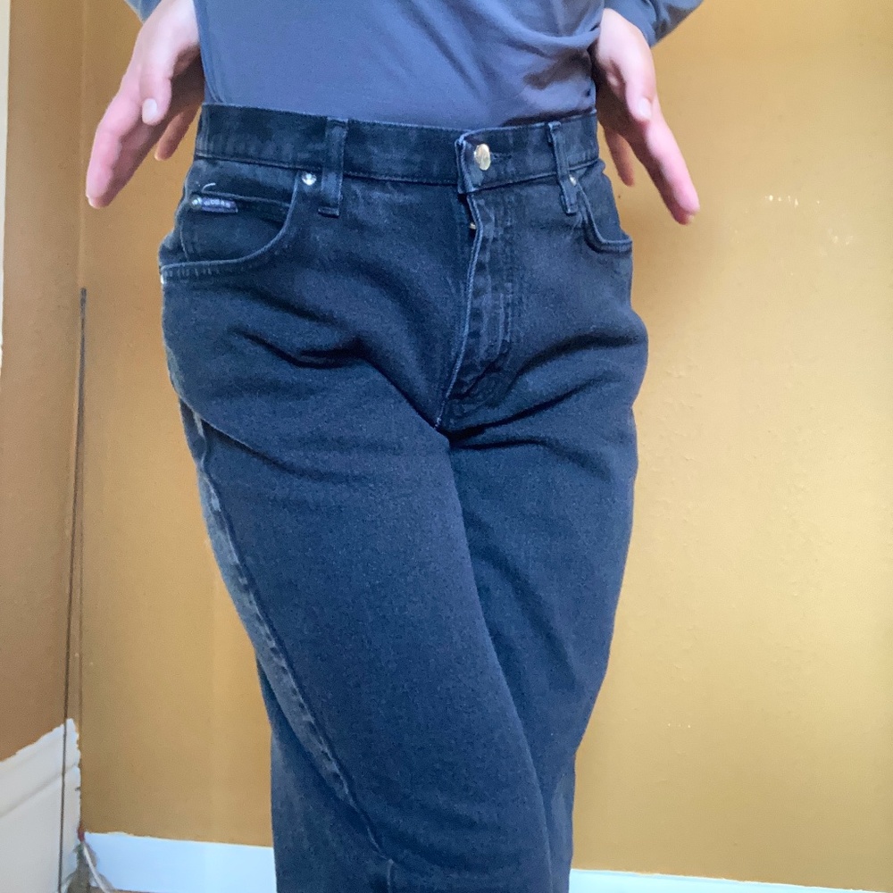 Riders by Lee vintage high-rise black jeans